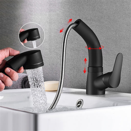 Height Adjustable Pull-Out Sink Tap - Gadget Grab Store